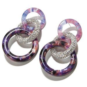 Lele Sadoughi Enchanted Hoop Earrings